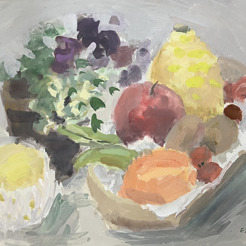 水彩画 静物 F6号 絵画 ew 通販 14448498|Creema(クリーマ) 水彩画 静物 F6号 絵画 ew 通販 14448498|Creema(クリーマ)