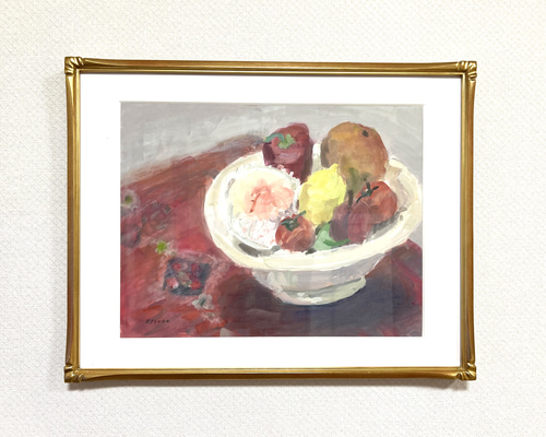 水彩画 果物 F6号 絵画 ew 通販 14448516|Creema(クリーマ) 水彩画 果物 F6号 絵画 ew 通販 14448516|Creema(クリーマ)
