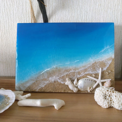 『沖縄の海を感じる』Summer Vacation☆レジンアート 2枚目の画像