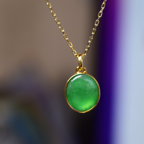 ☘本翡翠 グアテマラ翡翠 ❄️氷種❄️ 龍神 ネックレス 新品5530