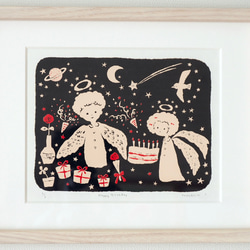 Happy 60th Birthday Walt Disney シルクスクリーン 版画 Happy Birthday（シルクスクリーンプリント） 版画 Laviolaluna