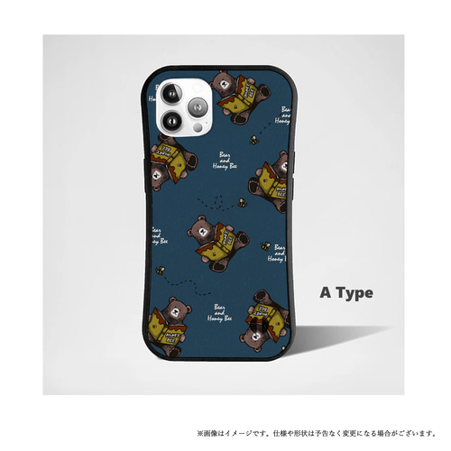 くま クマ 熊 グリップケース iFace 耐衝撃 iPhoneケース iPhone