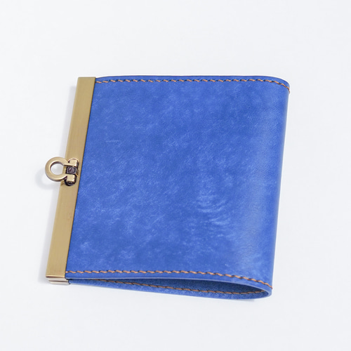 二つ折り財布　ハンドメイド　本革　マヤ 二つ折り財布 ハンドメイド 本革 マヤ