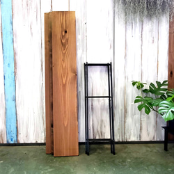 【おしゃれ アイアンラック 幅120cm》軽量折りたたみ /キャンプ アウトドア テーブル / 植物 棚 イベント 什器 4枚目の画像