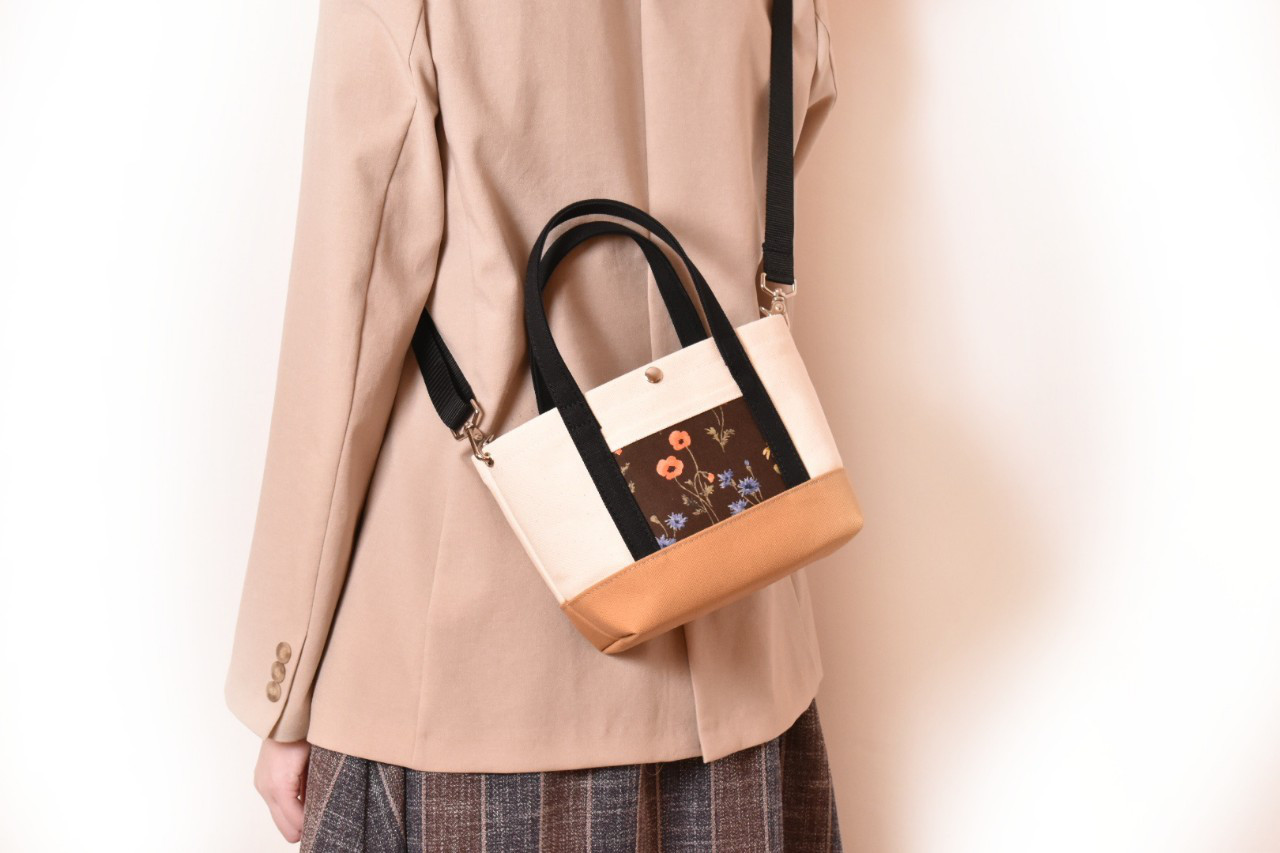 お散歩トートとおしゃれリボン【蝶ネクタイ】＊猫(&小型犬)首輪　土の香り