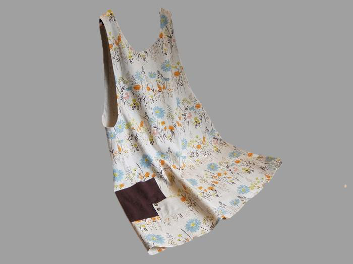 ～Seriesエプロン…綿麻キャンバス・Ａ～