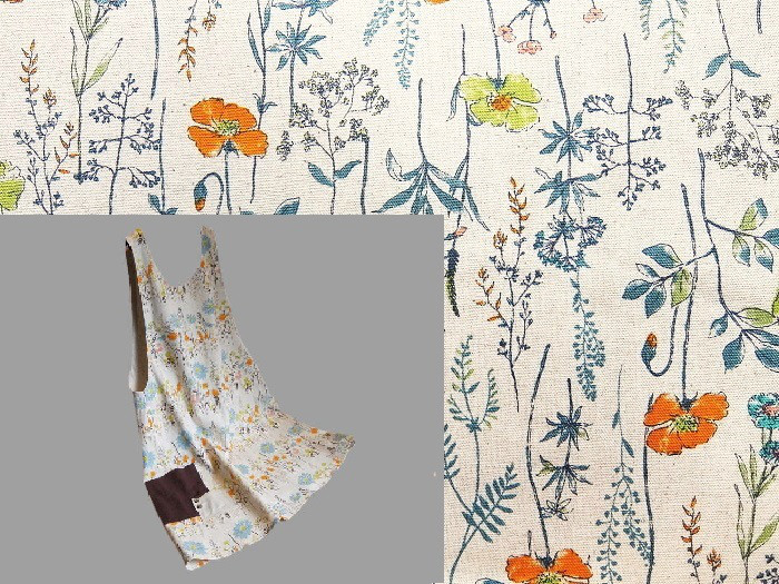 ～Seriesエプロン…綿麻キャンバス・Ｃ～