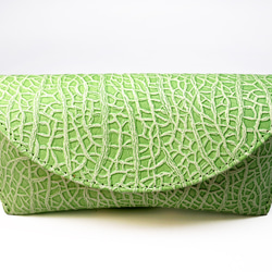 メロンな眼鏡ケース（牛革製） 3枚目の画像