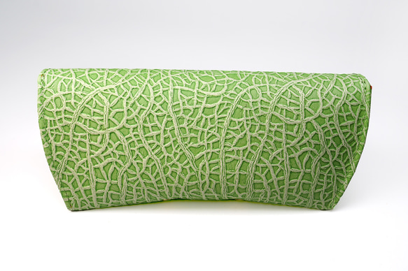 メロンな眼鏡ケース（牛革製） 6枚目の画像