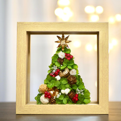 67.クリスマス アート作品 フレーム付き