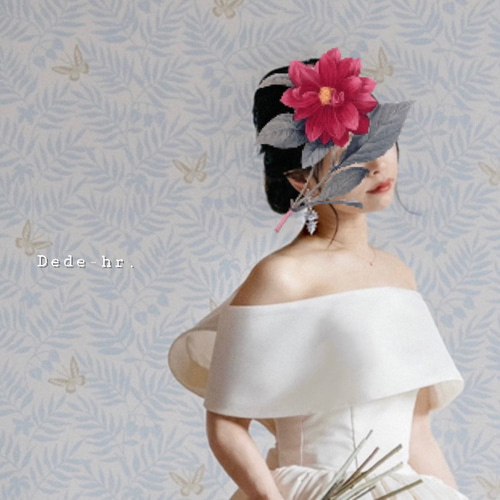 wedding ロールカラー◇ケープ ボレロ 単品 ドレス Dede-hr