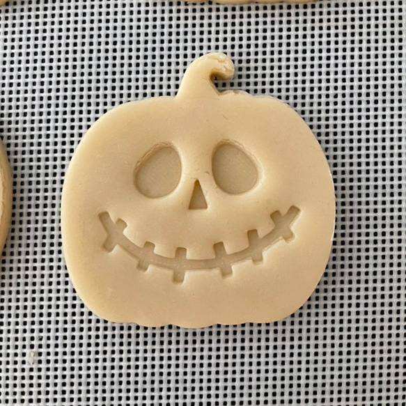 【ハロウィン】NEWかぼちゃ(大)　クッキー型（線スタンプ付き） 7枚目の画像