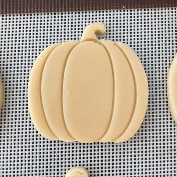 【ハロウィン】NEWかぼちゃ(大)　クッキー型（線スタンプ付き） 6枚目の画像