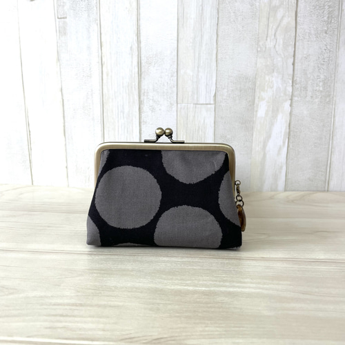 親子がま口財布 にじみ水玉 がま口 makopan 通販 14452653｜Creema