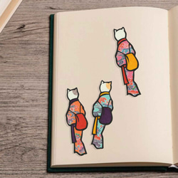 江戸の猫 切り絵 切り絵 伊勢屋 通販 10141990｜Creema(クリーマ)