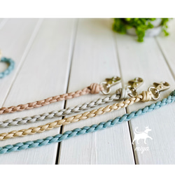 パラコードカフェリード ハンドストラップ（ぽんすけ） パラコード愛犬かわいいカフェリード（リーシュ付き）を作ろう