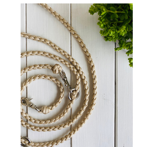 受注制作 パラコード カフェリード 小型犬〜 リード・首輪 M IYA 通販  