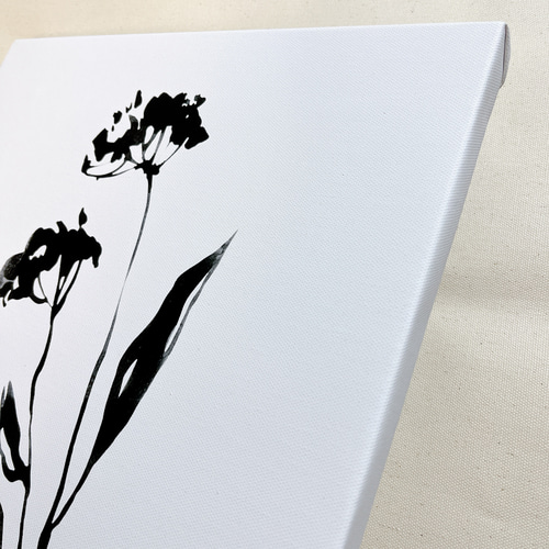 モノトーンキャンバスアート 2枚セット 北欧 アートパネルでお部屋の