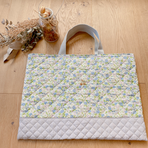 ☆キルトの先生が制作☆ 【送料無料】入園入学 レッスンバッグ 習い事