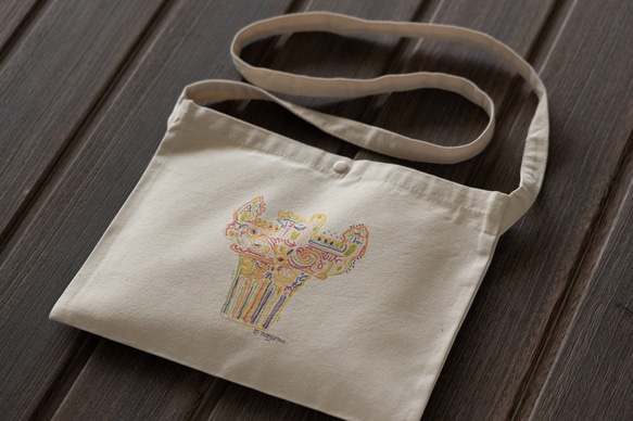 ［旅する縄文］サコッシュ 十日町土器01 2枚目の画像