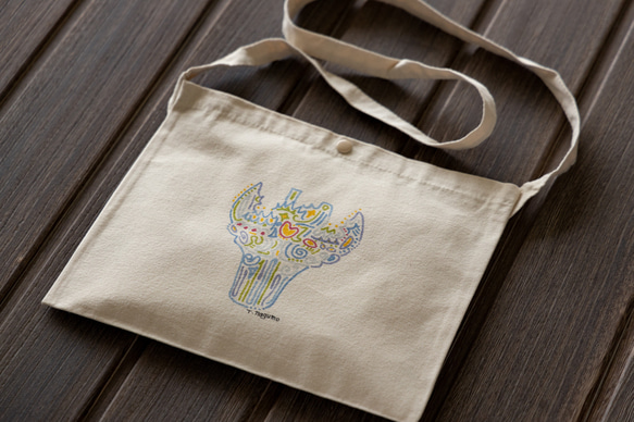 ［旅する縄文］サコッシュ 十日町土器02 2枚目の画像