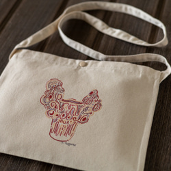 ［旅する縄文］サコッシュ 長野土器01 2枚目の画像