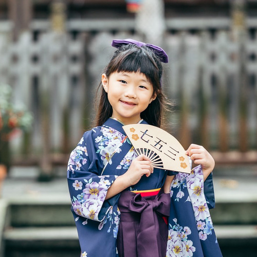 再販‼︎【木製 七五三 扇子プレート】七五三撮影 七五三参り 千歳飴