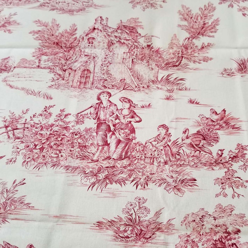 フランス輸入生地☆トワルドジュイ Pastoraleワイン 再入荷
