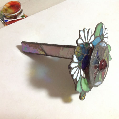 オルゴール付き万華鏡 ステンドグラス その他インテリア雑貨 ステンド