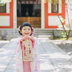 【木製　七五三　千歳飴プレート　鶴Ver.】七五三撮影　七五三参り　千歳飴　おうちスタジオ　撮影小物　753 ガーランド 4枚目の画像