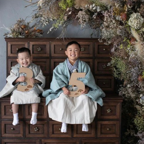 単品販売 木製 七五三 ビックナンバーバナー】七五三撮影 七五三参り