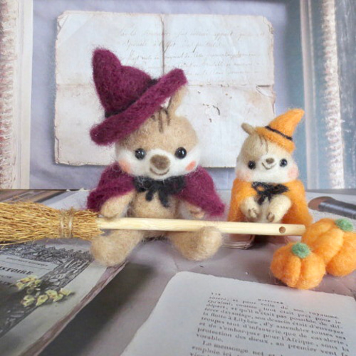ハロウィンパーティーへようこそ♡ ウエスティ　犬　羊毛フェルト ハロウィンパーティーへようこそ♡ ウエスティ犬羊毛フェルト