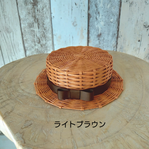 頭囲28㎝人形・ぬいぐるみ用カンカン帽 その他人形 kukuma 通販