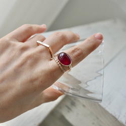 k18 ラリマーリング 指輪・リング Honey❤︎ 通販 17160083｜Creema