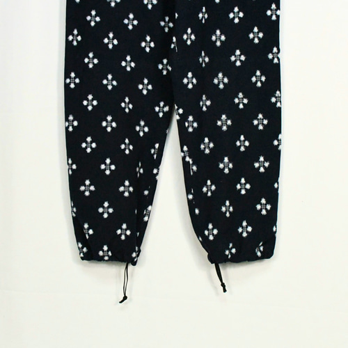 久留米絣　もんぺ 久留米絣 現代風もんぺ | 梅鉢 濃紺 | S・M・L | 野村織物