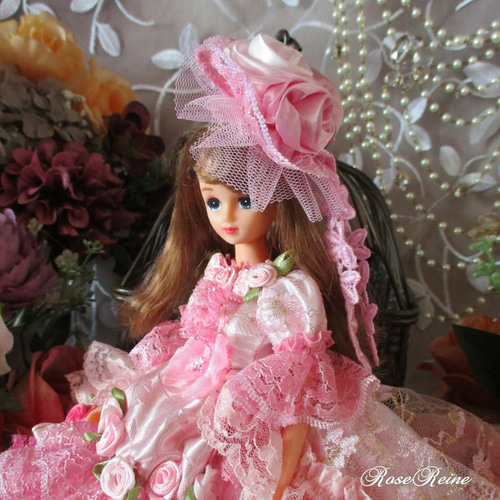 soldロリータロマンス 薔薇の花園 ゴールドピンクが咲き誇るプリンセス