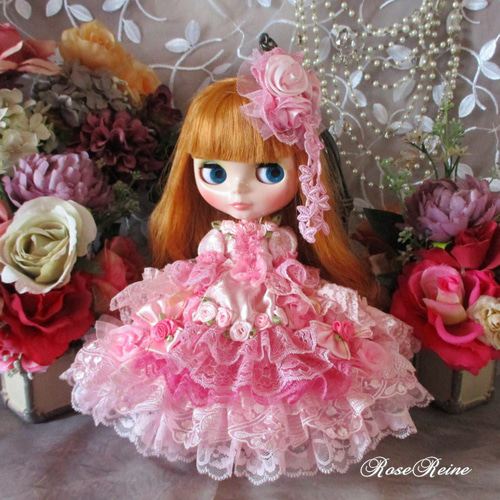 soldロリータロマンス 薔薇の花園 ゴールドピンクが咲き誇るプリンセス