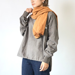 Momonga Bolero/橘色/Mikawa Textile 第7張的照片