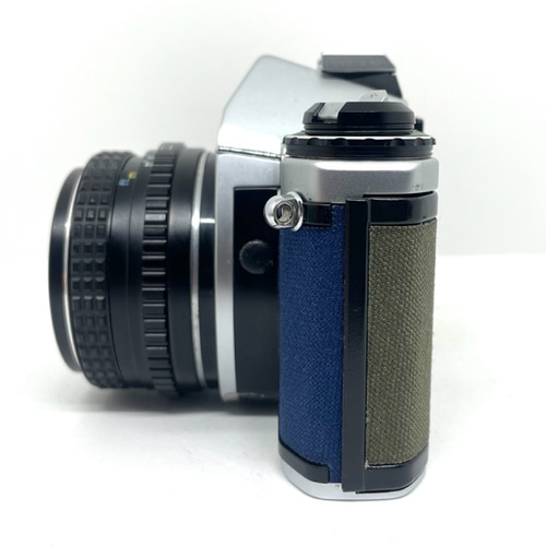 22-094 リメイクカメラ PENTAX ME（モスグリーン・ネイビーブルー