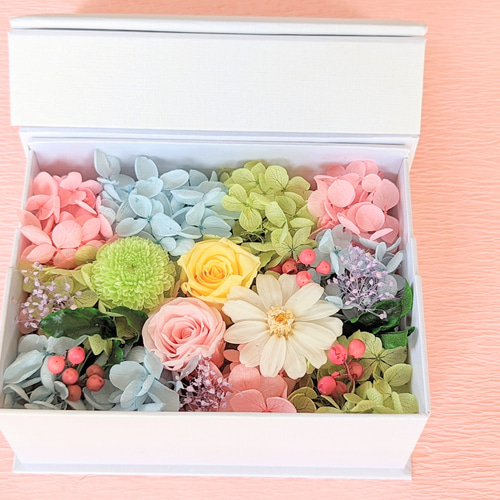 ペットのお供えフォトフラワーBOX・猫のお供え、犬のお供え、虹の橋