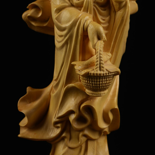 観音様 観音菩薩 供養品 禅意 木彫仏像 招財 その他人形 木 錦 苑 通販