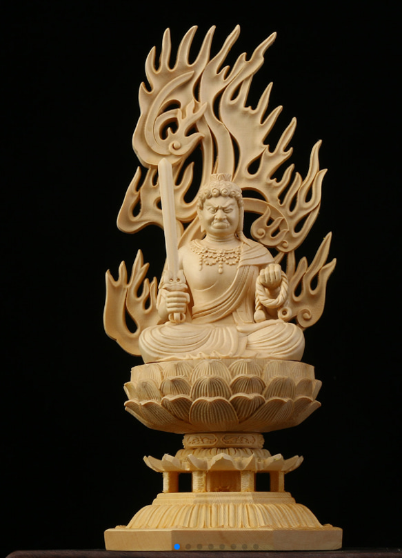 供養品 祈る 薬師如来座像 仏像坐像 木彫仏像 仏教美術品 その他人形