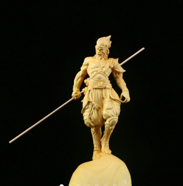 彫刻 収蔵品☆ 置物 美術工芸品 地獄の火 その他人形 木 錦 苑 通販
