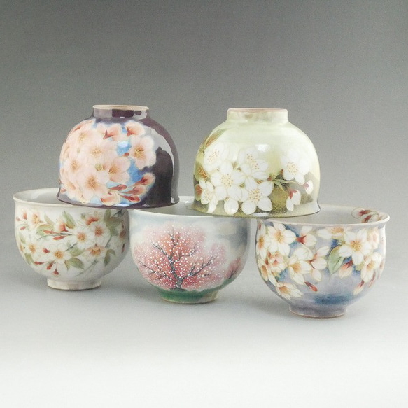 京焼 清水焼 百福汲出碗揃え 加春 : 松韻堂 Yahoo!店 - 通販 - Yahoo!