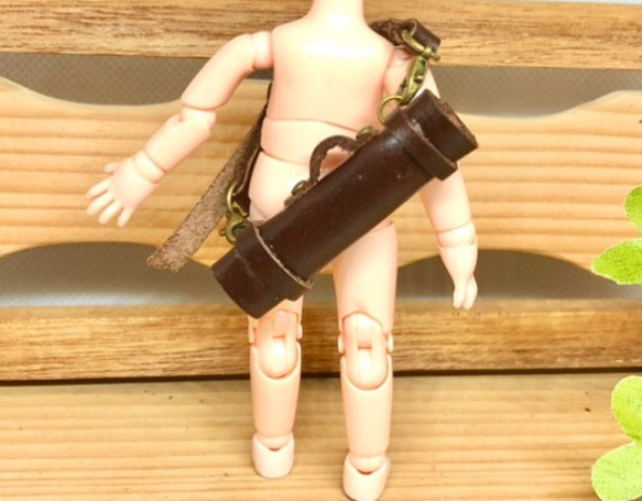 森き　ミニチュア矢筒ベルト　miniature belt. 4枚目の画像