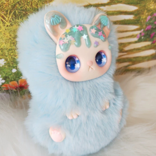ぬいぐるみ✽ハンドメイド アートドール 幻獣 ぬいぐるみ 兎兎 ぬいぐるみ✽ハンドメイド アートドール 幻獣 ぬいぐるみ 兎兎