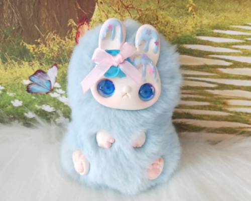 ハンドメイド アートドール 幻獣 ぬいぐるみ 兎兎 通販 14459547