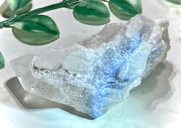 思慮の石☪︎⋆˚ レインボーデュモルチェライトインクォーツラフ