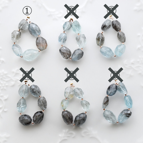 PS-0034【限定】天然石 ナイジェリア産 モスアクアマリン タンブル