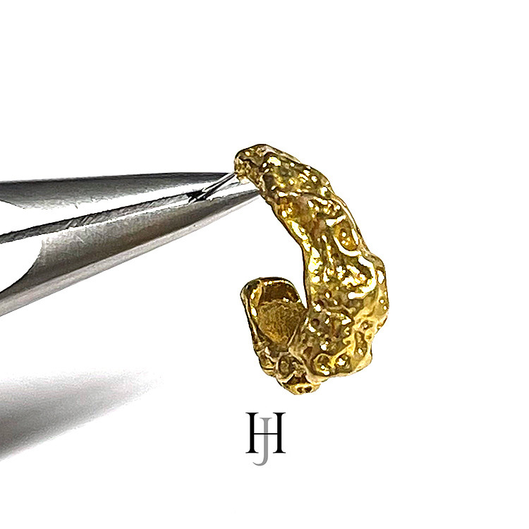 【50個】凹凸不規則のしずく形ピアス【je58】